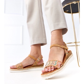 Sandales de crochet marron sur le coin Versala brun 2 Sandales de crochet marron sur le coin Versala brun 2