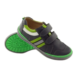 Chaussures avec élément réfléchissant Bartuś vert gris 3