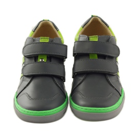 Chaussures avec élément réfléchissant Bartuś vert gris 4