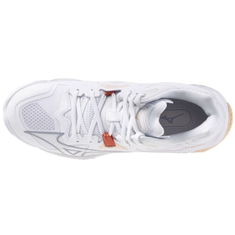 Chaussures de volley-ball Mizuno Wave Lightning Z8 Mid V1GC240525 blanc 2