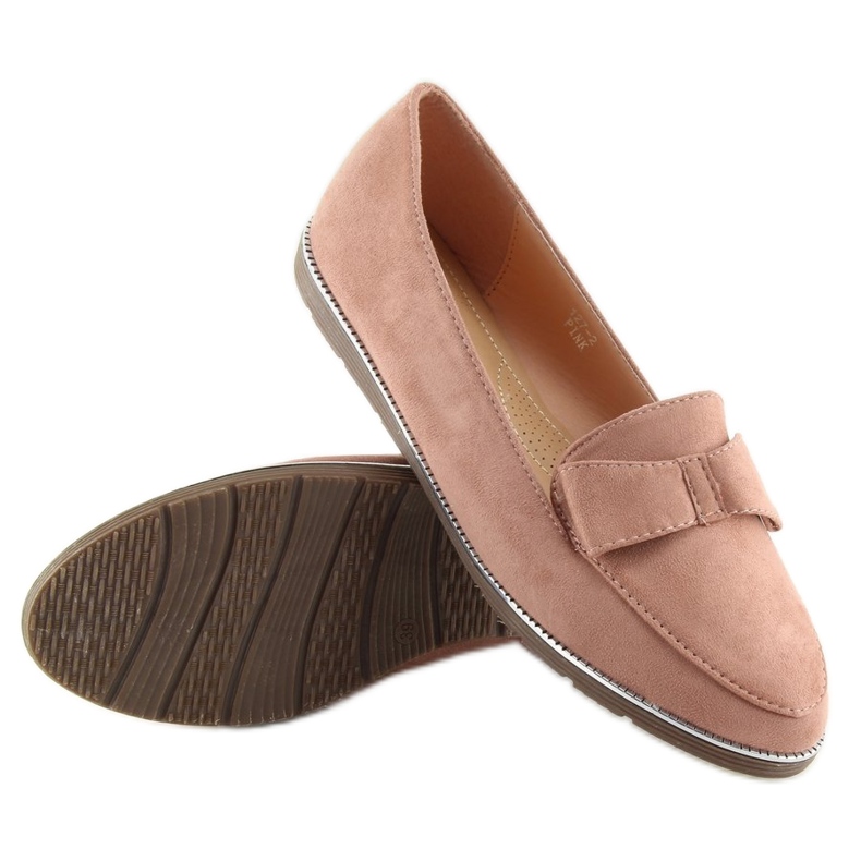 Mocassins roses femme 127-2 rose 2