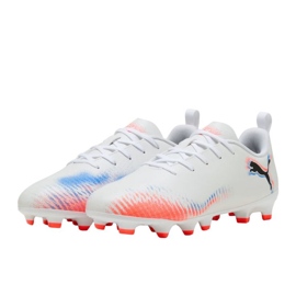 Puma Future 8 Play FG / AG JR 108622 01 Chaussures de football blanche 1