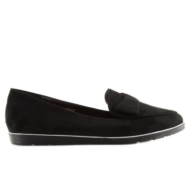 Mocassins femme noir 127-2 noir 2
