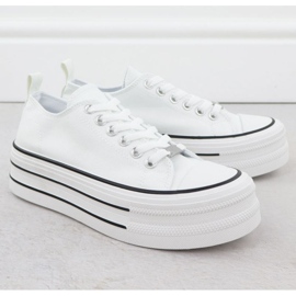 News Sneakers d'information sur la plate-forme en 9156 EVE511 blanche 2