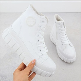 News Sneakers d'information sur la plate-forme en 9152 EVE513 blanche 1