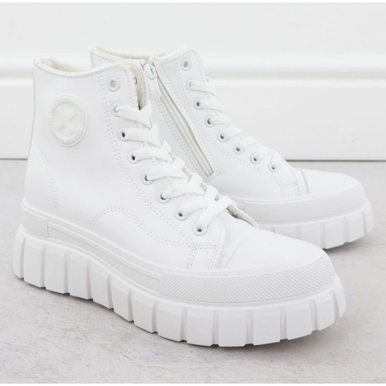 News Sneakers d'information sur la plate-forme en 9152 EVE513 blanc 2