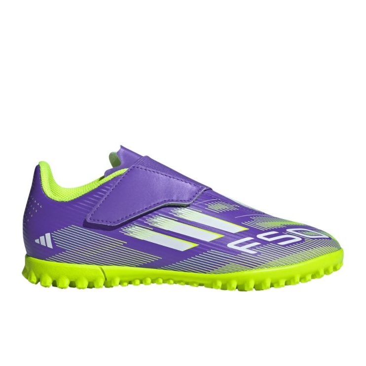 Adidas f50 club vel tf jr ji0034 chaussures de football violet 1