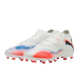 Puma Future 8 Pro FG / AG JR 108613 01 Chaussures de football blanche 2