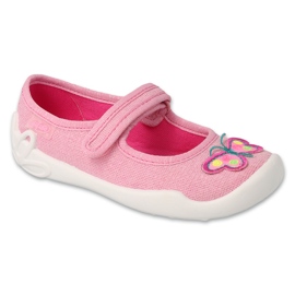 Chaussures pour enfants Befado 114x557 rose 1 Chaussures pour enfants Befado 114x557 rose 1
