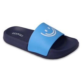 Les tongs de mousse Befado 152y013 bleu 1
