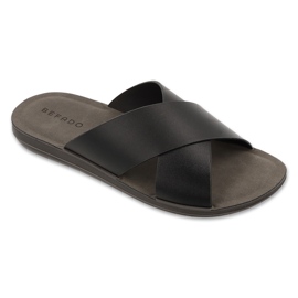 BEFADO MEN'S FLIP -FLOPS 158M026 Black noir 1