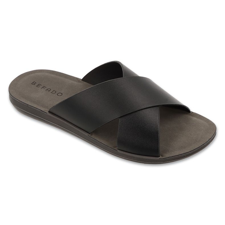 BEFADO MEN'S FLIP -FLOPS 158M026 Black le noir 1