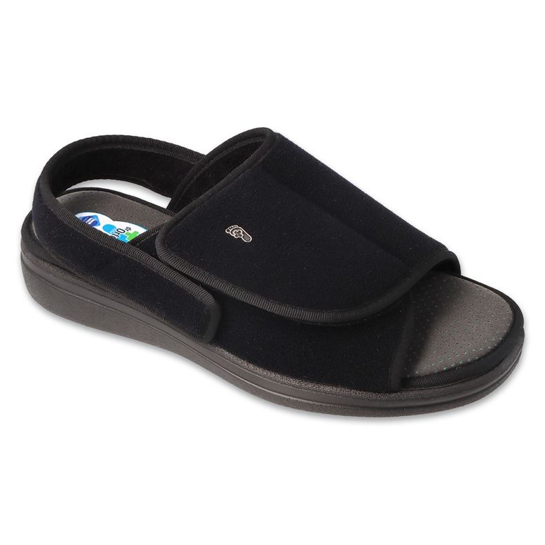 Dr.ORTO Befado sandales pour hommes avec velcro 079M001 noir 1