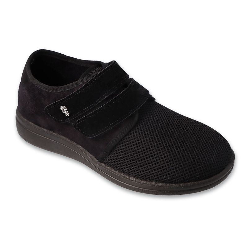 Dr.ORTO Befado chaussures pour hommes avec Velcro, pu 074M004, noir le noir 1 Dr.ORTO Befado chaussures pour hommes avec Velcro, pu 074M004, noir le noir 1