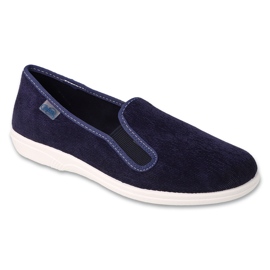 Baskets jeunesse Befado pvc 401Q054 bleu marine 1
