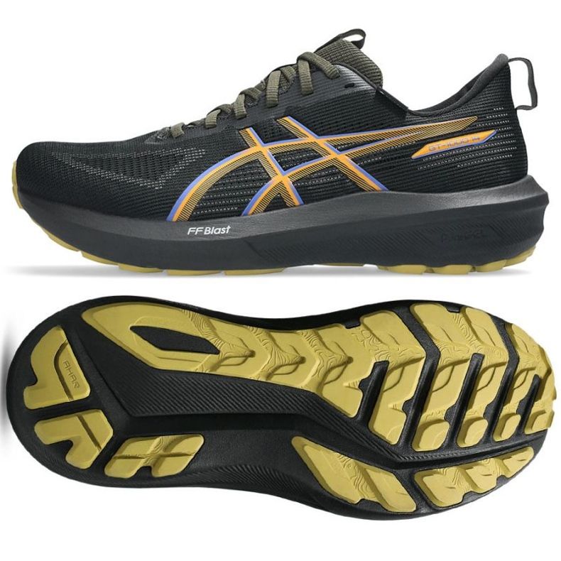 ASICS GT-1000 14 GTX M 1011C078 001 Chaussures de course noir 1