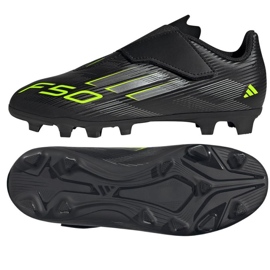 Adidas F50 Club Vel FG / Mg Jr Ji0037 Chaussures le noir 1