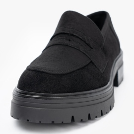 Diamantique Chaussures pour femmes élégantes sur la plate-forme noir 1