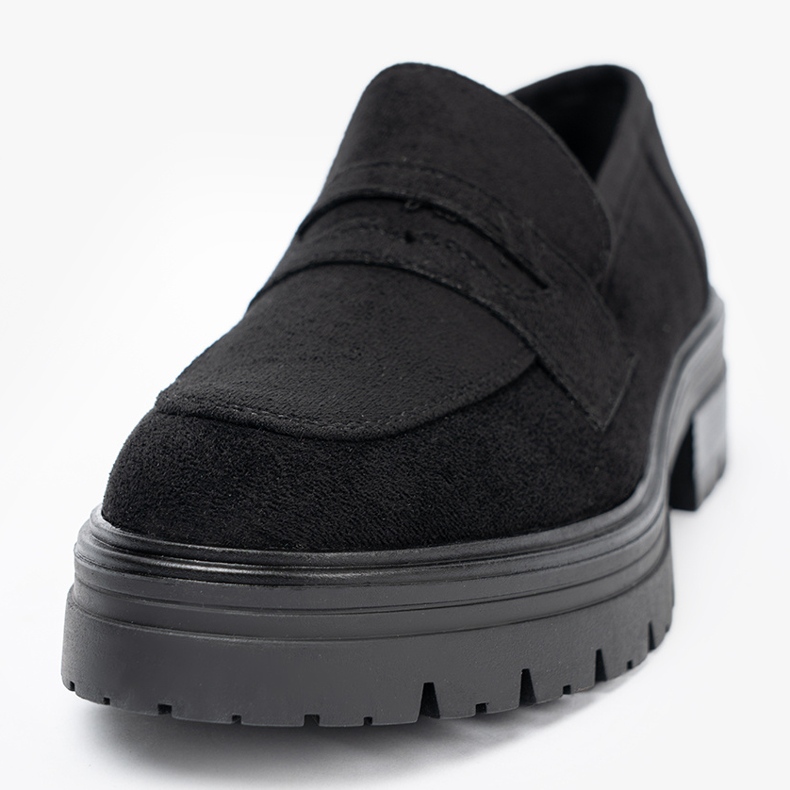 Diamantique Chaussures pour femmes élégantes sur la plate-forme le noir 1