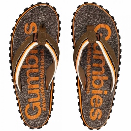 Tongs Gumbies Cairns C-CA-UNI-OR brun 8