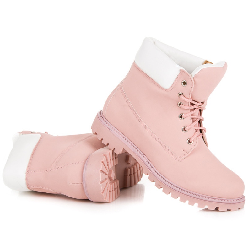 Nio Nio trappeurs roses 1 Nio Nio trappeurs roses 1