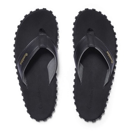 Gumbies Vegovert Flip-Flops GU-FFVEG001 tongs le noir 5
