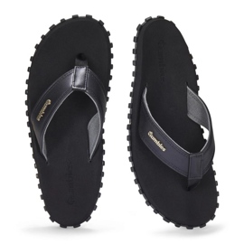 Gumbies Vegovert Flip-Flops GU-FFVEG001 tongs le noir 6