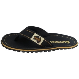 Gumbies Islander Flip-Flops Tongs classiques GU-FFISL117 le noir 6