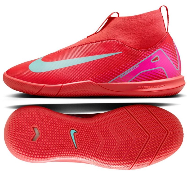 Nike Zoom Mercurial Superfly 10 Academy Jr IC FQ8312-800 Chaussures orange 1