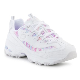 Skechers d'Itres Chaussures de rêve fantaisiste en 149789-WMLT blanc 1