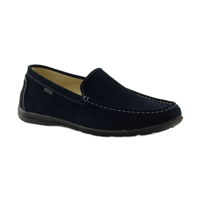 Mocassins American Club 2018 bleu marine 1
