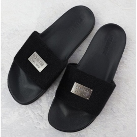 Les tongs Big Star dans SS274716 INT2154B le noir 3