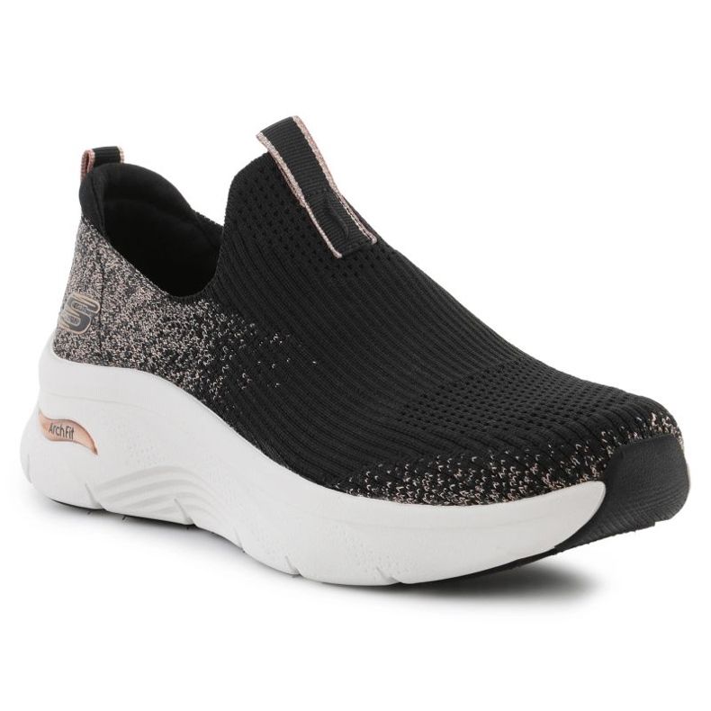 Skechers Skechers Arch Fit D'ux - Gimer Dust Chaussures en 149689 -BKRG le noir 1 Skechers Skechers Arch Fit D'ux - Gimer Dust Chaussures en 149689 -BKRG le noir 1