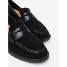 Shelvt Black Suede Lays noir 1