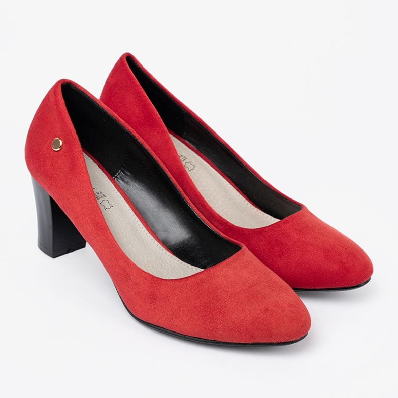 Goodin Talons hauts en daim rouge 2