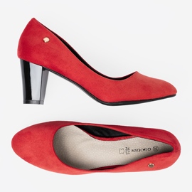 Goodin Talons hauts en daim rouge 4