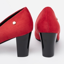 Goodin Talons hauts en daim rouge 6