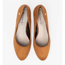 Goodin En daim haut talons caramel 4