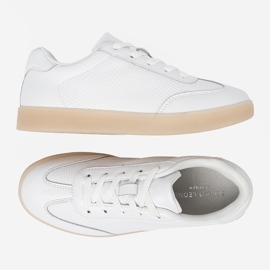 Sergio Leone Baskets blanches pour femme 1