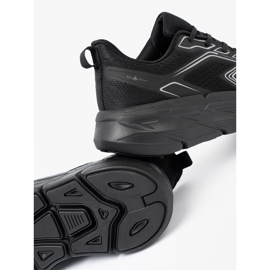 Shelvt Chaussures de sport noir léger sur une semelle McArthur épaisse 2