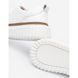 Plateforme White Sneakers Lee Sergio Leone blanche 1 Plateforme White Sneakers Lee Sergio Leone blanche 1