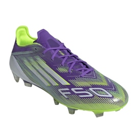 Adidas F50 Elite FG M JH7615 Chaussures de football violet 2
