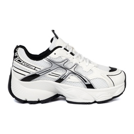 Shelvt Baskets confortables blanches et blanches avec un maillage 2