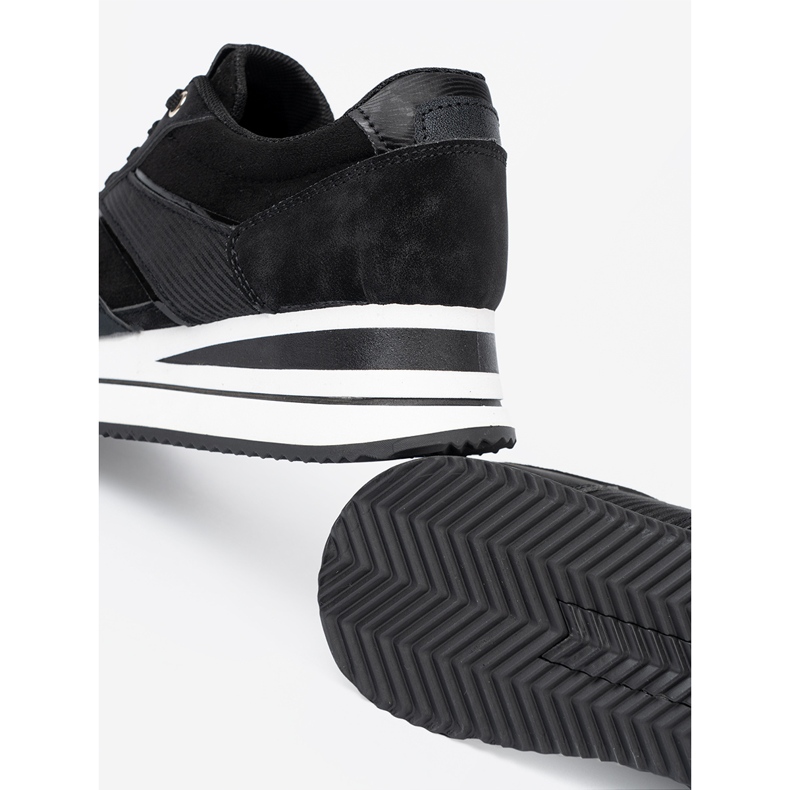 Shelvt Baskets noires modernes avec inserts brillants le noir 1