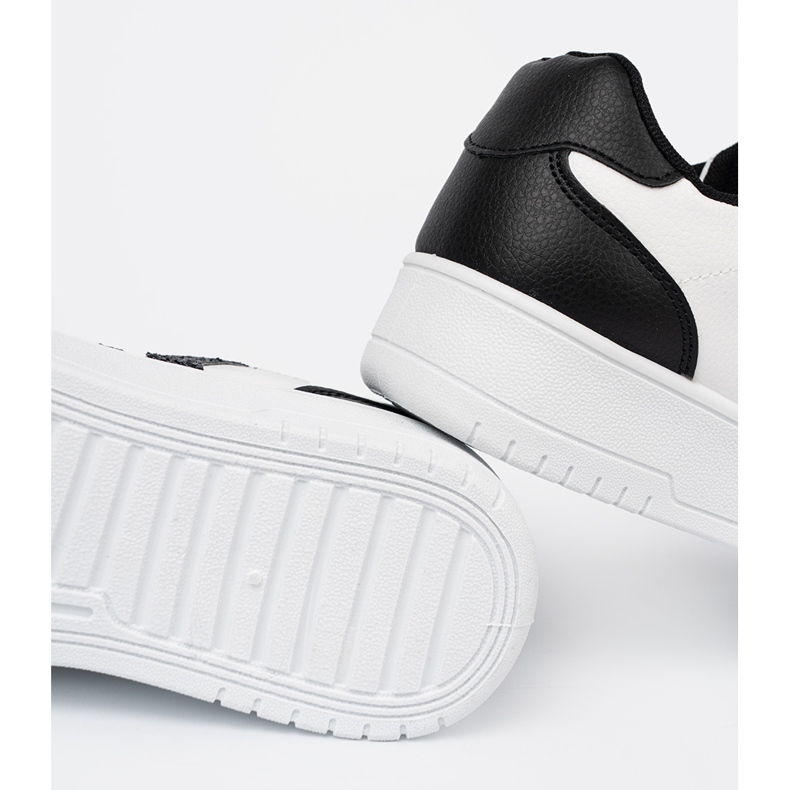 Shelvt Baskets noires et blanches élégantes avec inserts paillettes 2