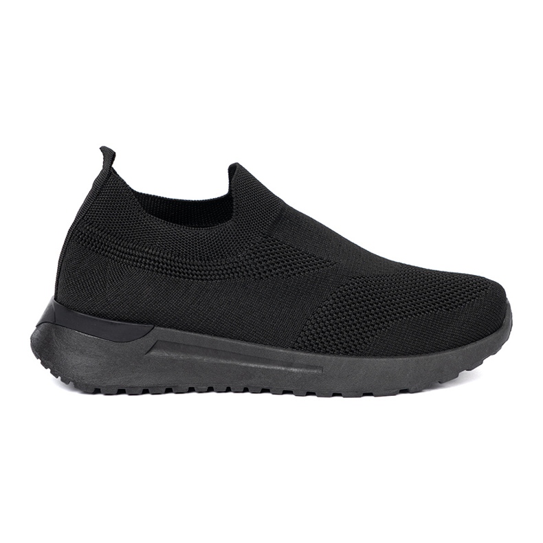 Shelvt Chaussures de sport à enfiler en noir 2