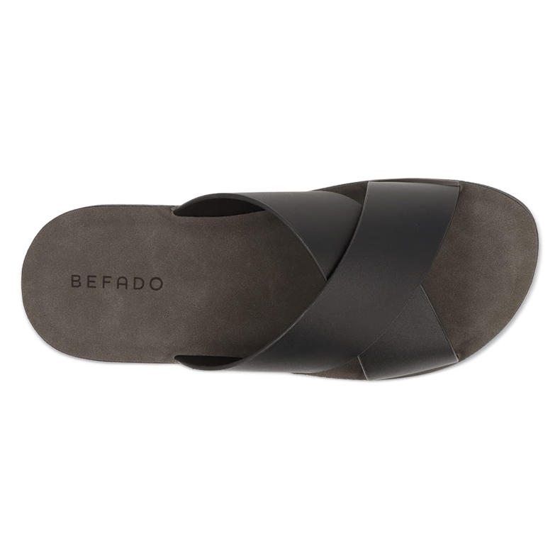 BEFADO MEN'S FLIP -FLOPS 158M026 Black noir 3
