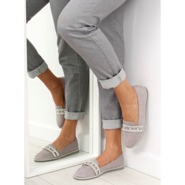 Gris Mocassins lordsy gris JN-181 gris 2