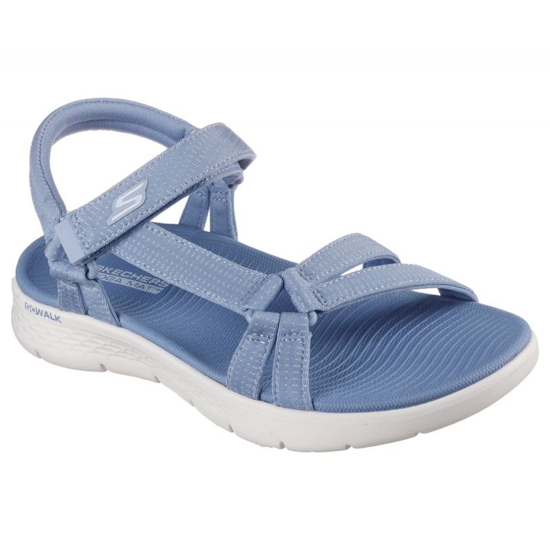 Sandales Skechers Go Walk Sandal-Sandal-Sublime en 141451-BLU bleu 1