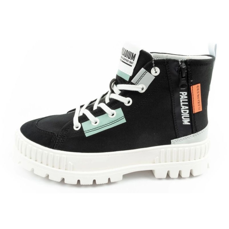 Pallashock backzip 2 chaussures de palladium en 94469-008-m le noir 2